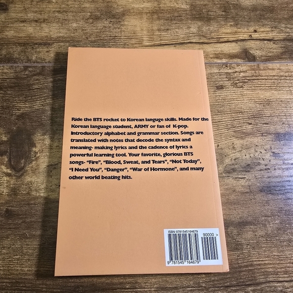 learn Korean with BTS Bangtan Boys KPOP book - Picture 2 of 6